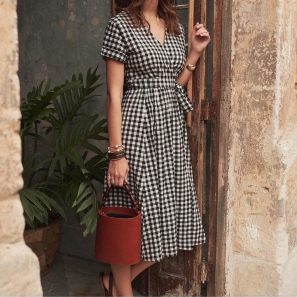 ISO Sézane Gingham Dress (FR38)
